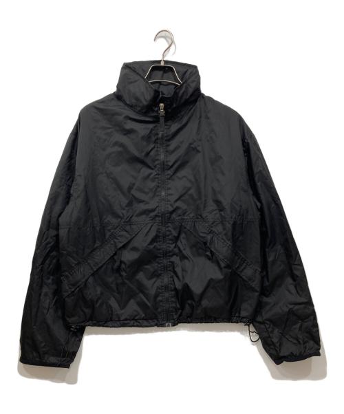 ARMANI JEANS（アルマーニジーンズ）ARMANI JEANS (アルマーニジーンズ) ナイロンジャケット ブラック サイズ:USA 34の古着・服飾アイテム