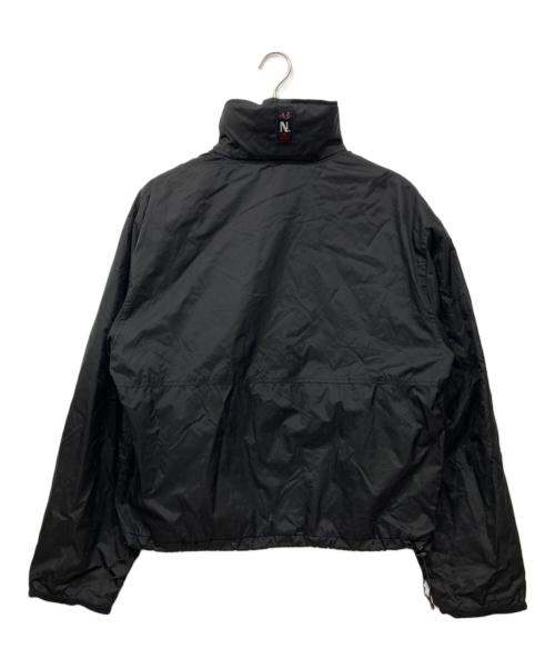 ARMANI JEANS（アルマーニジーンズ）ARMANI JEANS (アルマーニジーンズ) ナイロンジャケット ブラック サイズ:USA 34の古着・服飾アイテム