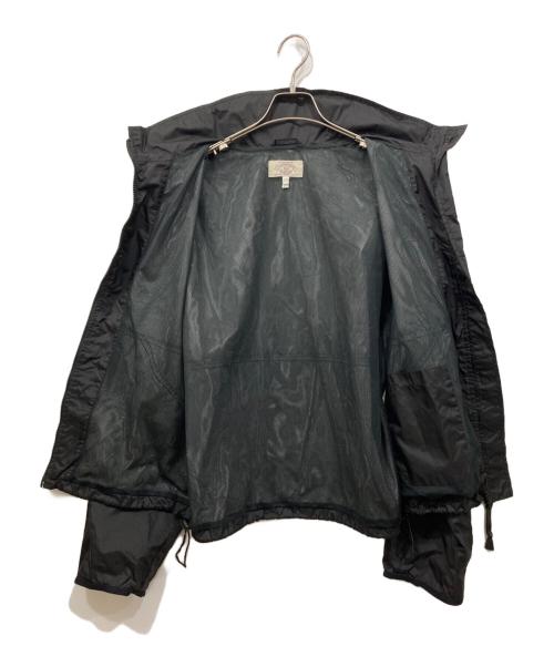 ARMANI JEANS（アルマーニジーンズ）ARMANI JEANS (アルマーニジーンズ) ナイロンジャケット ブラック サイズ:USA 34の古着・服飾アイテム