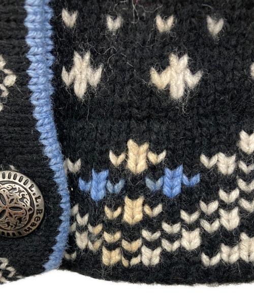 L.L.Bean（エルエルビーン）L.L.Bean (エルエルビーン) ニットカーディガン ブラック サイズ:XSの古着・服飾アイテム
