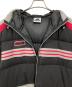 中古・古着 adidas (アディダス) ダウンジャケット グレー×レッド サイズ:SIZE M~L：6000円
