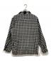 DIESEL (ディーゼル) ブロックチェックシャツ ホワイト×ブラック サイズ:S：7000円