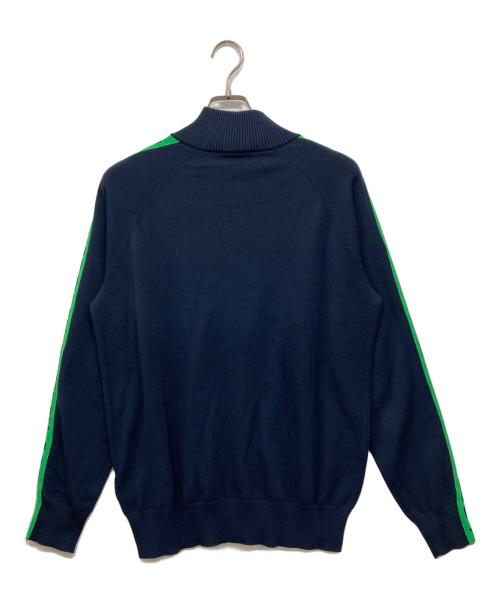 DIESEL（ディーゼル）DIESEL (ディーゼル) サイドラインニットジャケット ネイビー サイズ:Mの古着・服飾アイテム