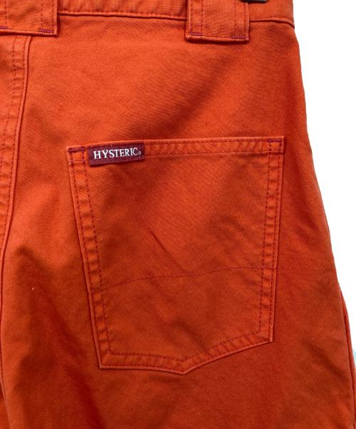 Hysteric Glamour（ヒステリックグラマー）Hysteric Glamour (ヒステリックグラマー) SOUND EXPERIENCE カーゴパンツ オレンジ サイズ:XSの古着・服飾アイテム