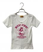 Hysteric Glamourヒステリックグラマー）の古着「CORRECTIONAL FACILITY チビTシャツ」｜ホワイト