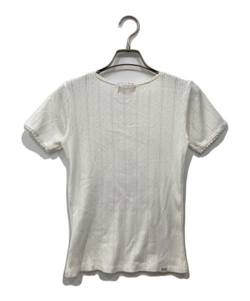 Hysteric Glamour（ヒステリックグラマー）Hysteric Glamour (ヒステリックグラマー) CORRECTIONAL FACILITY チビTシャツ ホワイト サイズ:Freeの古着・服飾アイテム