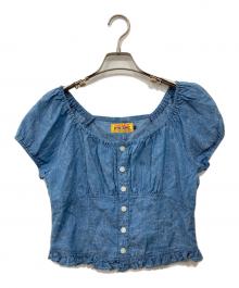 Hysteric Glamour（ヒステリックグラマー）の古着「デニムブラウス」｜インディゴ