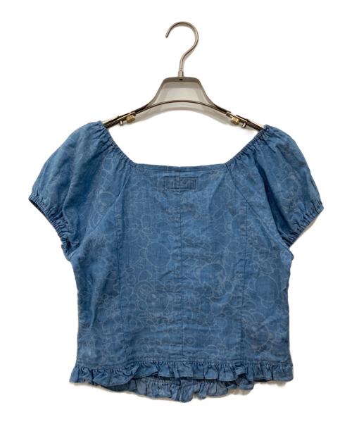 Hysteric Glamour（ヒステリックグラマー）Hysteric Glamour (ヒステリックグラマー) デニムブラウス インディゴ サイズ:Sの古着・服飾アイテム