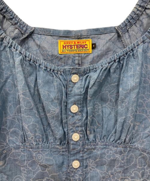 Hysteric Glamour（ヒステリックグラマー）Hysteric Glamour (ヒステリックグラマー) デニムブラウス インディゴ サイズ:Sの古着・服飾アイテム