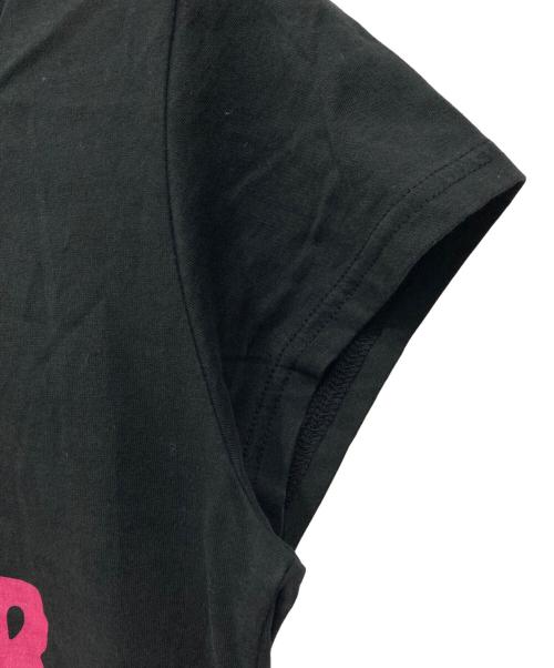 Hysteric Glamour（ヒステリックグラマー）Hysteric Glamour (ヒステリックグラマー) ロゴカットソー ブラック サイズ:Freeの古着・服飾アイテム