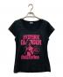 Hysteric Glamour（ヒステリックグラマー）の古着「ロゴカットソー」｜ブラック