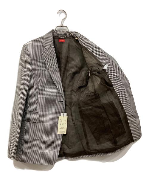 DES PRES（デ プレ）DES PRES (デ プレ) テーラードジャケット ブラック×ホワイト サイズ:36の古着・服飾アイテム