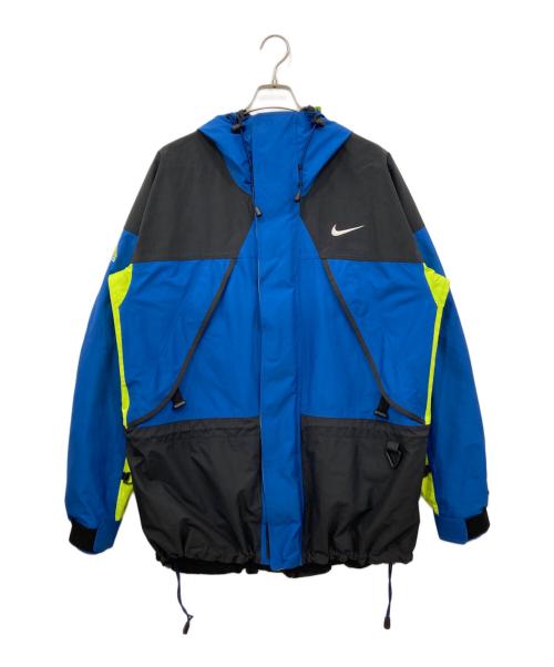 NIKE ACG（ナイキエーシージー）NIKE ACG (ナイキエーシージー) マウンテンジャケット ブルー サイズ:Mの古着・服飾アイテム