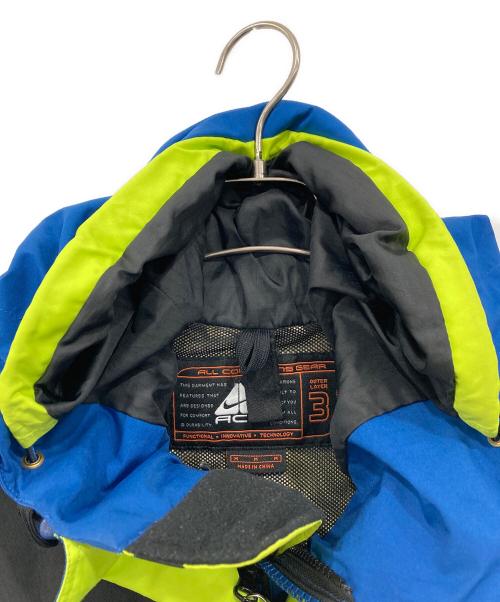 NIKE ACG（ナイキエーシージー）NIKE ACG (ナイキエーシージー) マウンテンジャケット ブルー サイズ:Mの古着・服飾アイテム