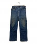 45rpm45アールピーエム）の古着「空比古デニムパンツ」｜インディゴ