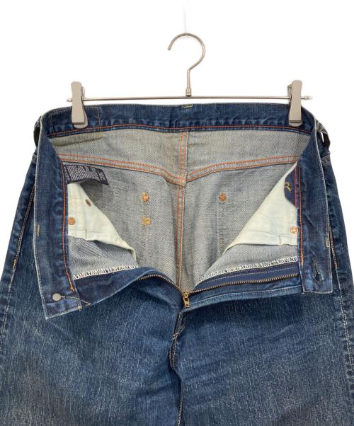 45rpm（45アールピーエム）45rpm (45アールピーエム) 空比古デニムパンツ インディゴ サイズ:34の古着・服飾アイテム