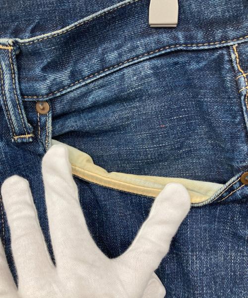 45rpm（45アールピーエム）45rpm (45アールピーエム) 空比古デニムパンツ インディゴ サイズ:34の古着・服飾アイテム