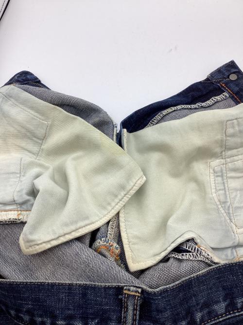 45rpm（45アールピーエム）45rpm (45アールピーエム) 空比古デニムパンツ インディゴ サイズ:34の古着・服飾アイテム