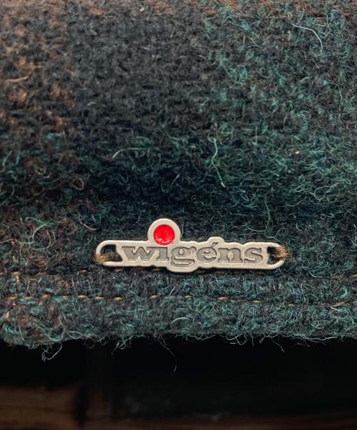 Harris Tweed（ハリスツイード）Harris Tweed (ハリスツイード) wigens (ウィゲーンズ) キャスケット グリーン サイズ:62の古着・服飾アイテム