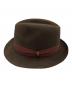 Borsalino Rain Proof Line (ボルサリーノレインプルーフシリーズ) ハット ブラウン：6000円
