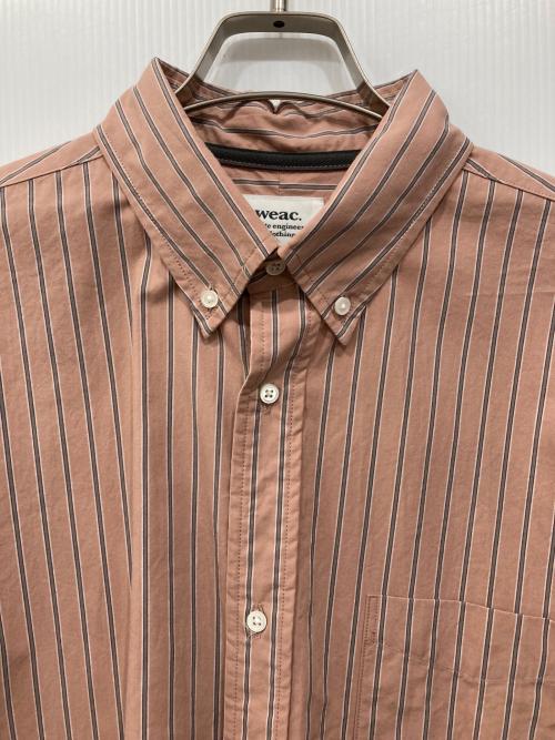 weac.（ウィーク）weac. (ウィーク) BASIC SHIRTS ピンク サイズ:3の古着・服飾アイテム