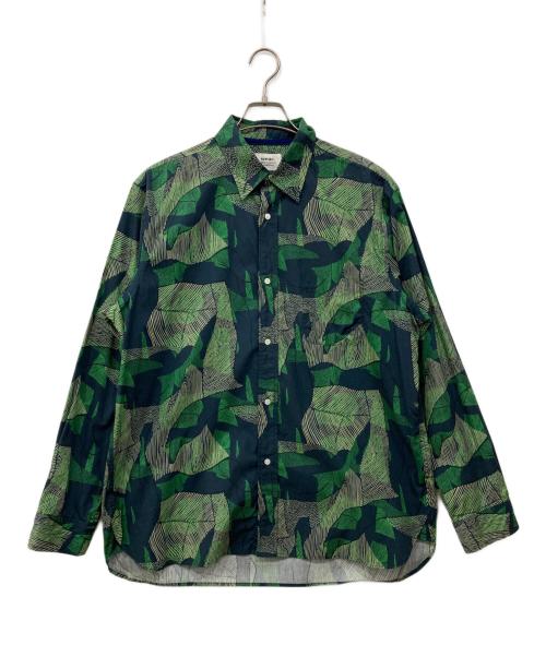weac.（ウィーク）weac. (ウィーク) BASIC SHIRTS グリーン サイズ:3の古着・服飾アイテム
