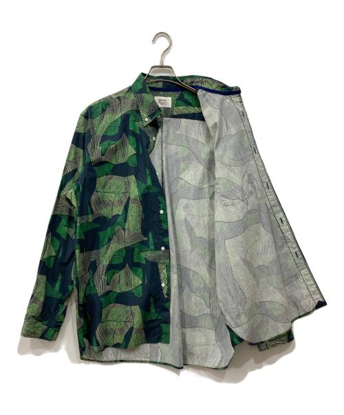 weac.（ウィーク）weac. (ウィーク) BASIC SHIRTS グリーン サイズ:3の古着・服飾アイテム