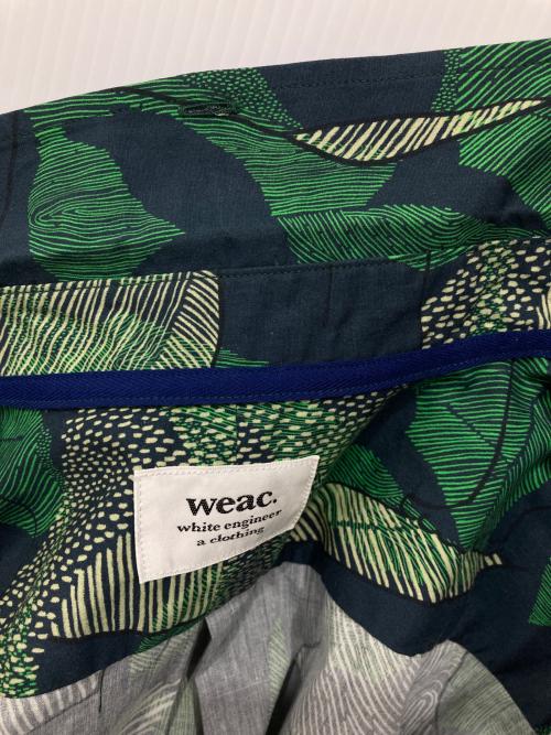 weac.（ウィーク）weac. (ウィーク) BASIC SHIRTS グリーン サイズ:3の古着・服飾アイテム