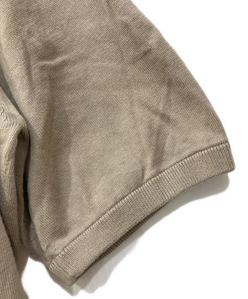 +CLOTHET（クロスクローゼット）+CLOTHET (クロスクローゼット) ニットポロシャツ ベージュ サイズ:3の古着・服飾アイテム