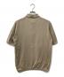 +CLOTHET (クロスクローゼット) ニットポロシャツ ベージュ サイズ:3：6000円
