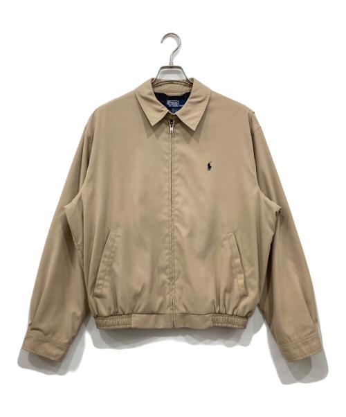 POLO RALPH LAUREN（ポロ・ラルフローレン）POLO RALPH LAUREN (ポロ・ラルフローレン) スイングトップ ベージュ サイズ:Mの古着・服飾アイテム