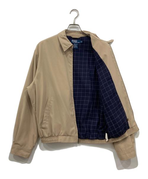 POLO RALPH LAUREN（ポロ・ラルフローレン）POLO RALPH LAUREN (ポロ・ラルフローレン) スイングトップ ベージュ サイズ:Mの古着・服飾アイテム