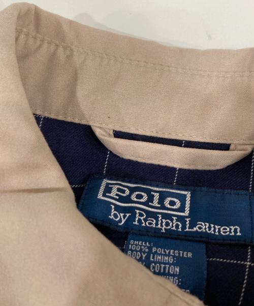 POLO RALPH LAUREN（ポロ・ラルフローレン）POLO RALPH LAUREN (ポロ・ラルフローレン) スイングトップ ベージュ サイズ:Mの古着・服飾アイテム