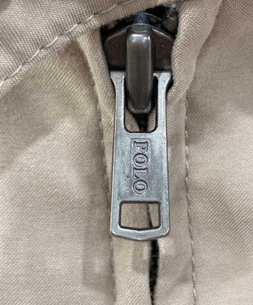 POLO RALPH LAUREN（ポロ・ラルフローレン）POLO RALPH LAUREN (ポロ・ラルフローレン) スイングトップ ベージュ サイズ:Mの古着・服飾アイテム