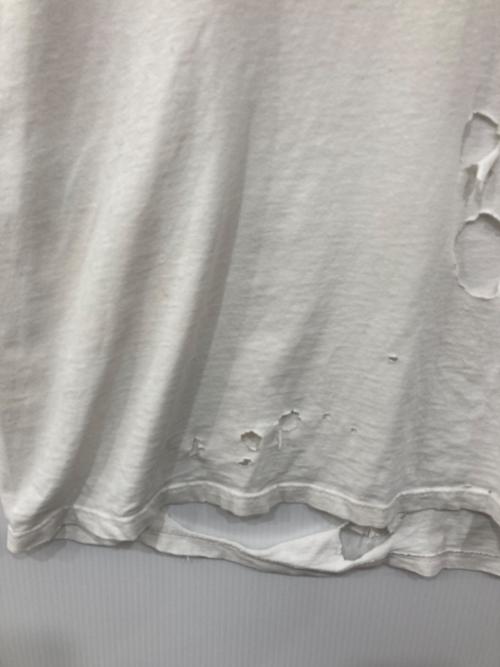 painted lady（ペインテッドレディ）painted lady (ペインテッドレディ) JAMES DEAN ダメージTシャツ ホワイト サイズ:XLの古着・服飾アイテム