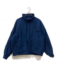 MIGHTY-MAC（マイティーマック）の古着「ジップアップブルゾン」｜ネイビー