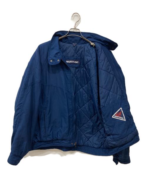 MIGHTY-MAC（マイティーマック）MIGHTY-MAC (マイティーマック) ジップアップブルゾン ネイビー サイズ:XLの古着・服飾アイテム