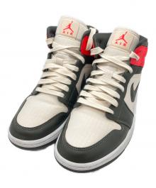 NIKE（ナイキ）の古着「ハイカットスニーカー」｜レッド×アイボリー