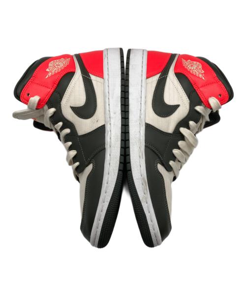 NIKE（ナイキ）NIKE (ナイキ) ハイカットスニーカー レッド×アイボリー サイズ:28の古着・服飾アイテム