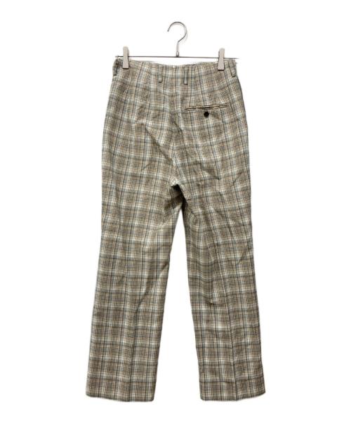 MACKINTOSH PHILOSOPHY（マッキントッシュ フィロソフィー）MACKINTOSH PHILOSOPHY (マッキントッシュ フィロソフィー) チェックジャケットセットアップ ベージュ サイズ:2の古着・服飾アイテム