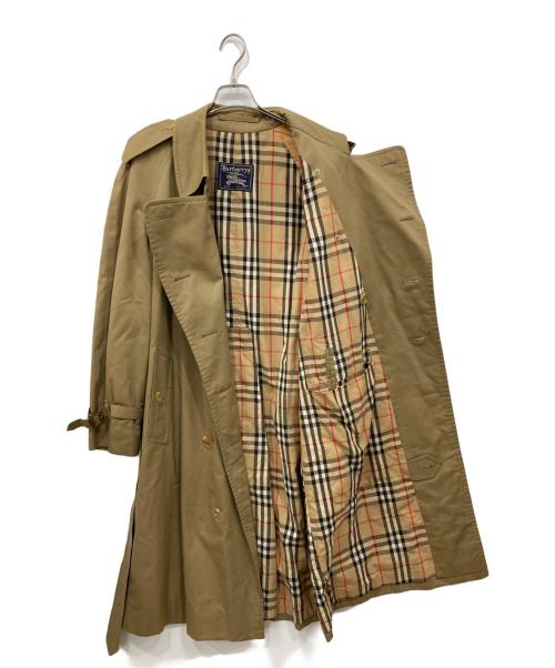 Burberry's（バーバリー）Burberry's (バーバリーズ) ノバチェック柄トレンチコート ベージュ サイズ:50の古着・服飾アイテム