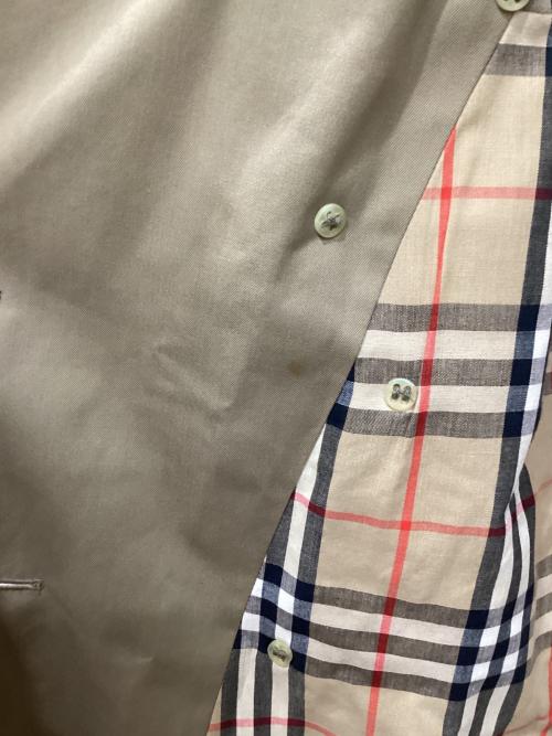 Burberry's（バーバリー）Burberry's (バーバリーズ) ノバチェック柄トレンチコート ベージュ サイズ:50の古着・服飾アイテム