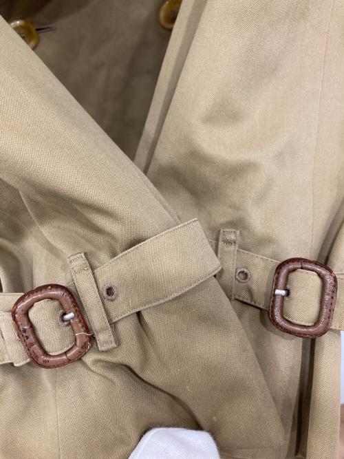 Burberry's（バーバリー）Burberry's (バーバリーズ) ノバチェック柄トレンチコート ベージュ サイズ:50の古着・服飾アイテム