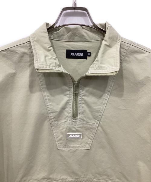 X-LARGE（エクストララージ）X-LARGE (エクストララージ) ハーフジップ ジャケット グリーン サイズ:Mの古着・服飾アイテム