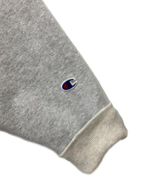 Champion（チャンピオン）Champion (チャンピオン) リバースウィーブパーカー ネイビー×グレー サイズ:Mの古着・服飾アイテム
