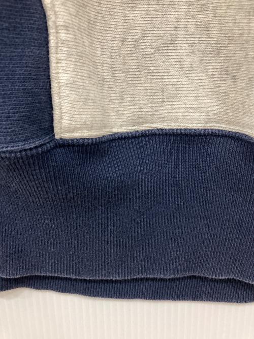 Champion（チャンピオン）Champion (チャンピオン) リバースウィーブパーカー ネイビー×グレー サイズ:Mの古着・服飾アイテム