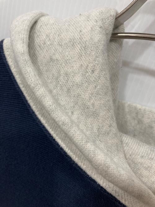 Champion（チャンピオン）Champion (チャンピオン) リバースウィーブパーカー ネイビー×グレー サイズ:Mの古着・服飾アイテム