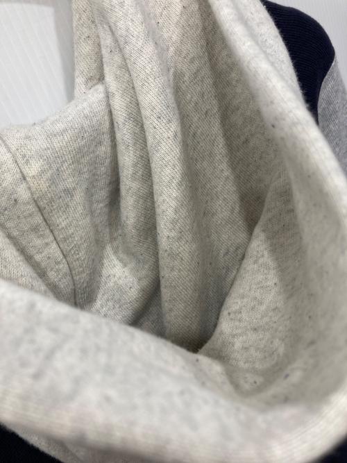 Champion（チャンピオン）Champion (チャンピオン) リバースウィーブパーカー ネイビー×グレー サイズ:Mの古着・服飾アイテム