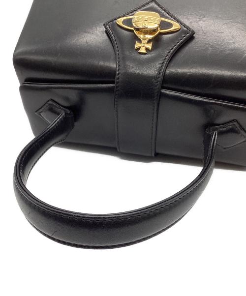 Vivienne Westwood（ヴィヴィアンウエストウッド）Vivienne Westwood (ヴィヴィアンウエストウッド) バニティバッグ ブラックの古着・服飾アイテム