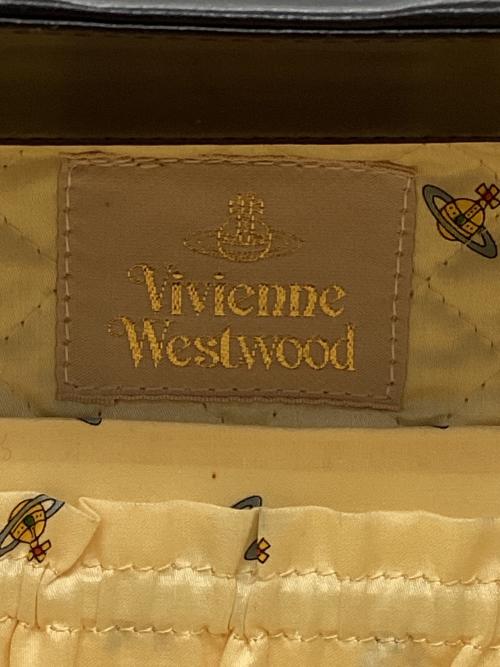 Vivienne Westwood（ヴィヴィアンウエストウッド）Vivienne Westwood (ヴィヴィアンウエストウッド) バニティバッグ ブラックの古着・服飾アイテム